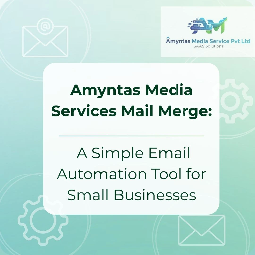 Amyntas Media Services Mail Merge
