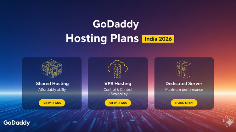 GoDaddy Hosting Plans India 2026