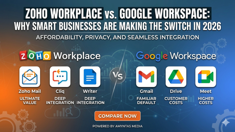 Zoho Workplace vs. Google Workspace: Why Smart Businesses are Making the Switch in 2026