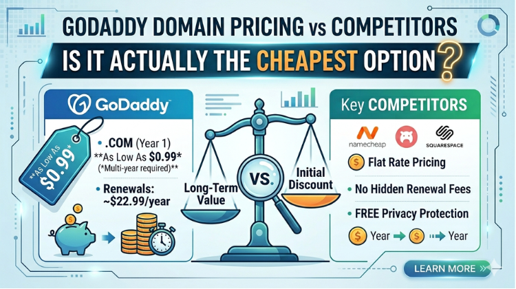 GoDaddy Domain Pricing
