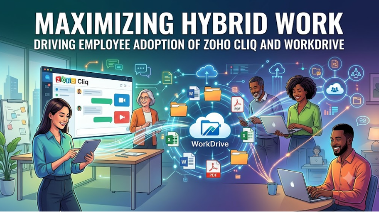 Adoption of Zoho Cliq and WorkDrive