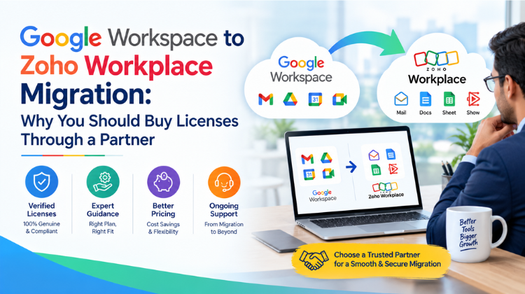 Google Workspace to Zoho Workplace Migration