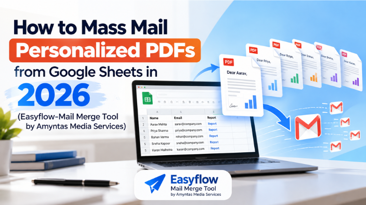 mass mail personalized PDFs